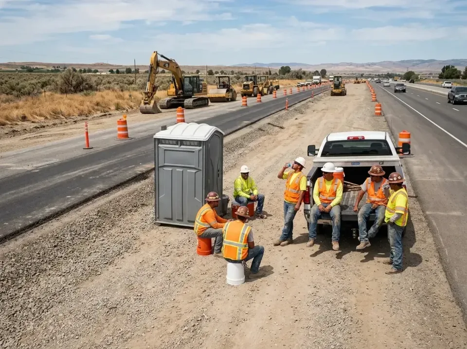 highway-road-construction-crew-007 — frequently asked questions, Porta Potty and Restroom Rentals in Waimanalo, HI